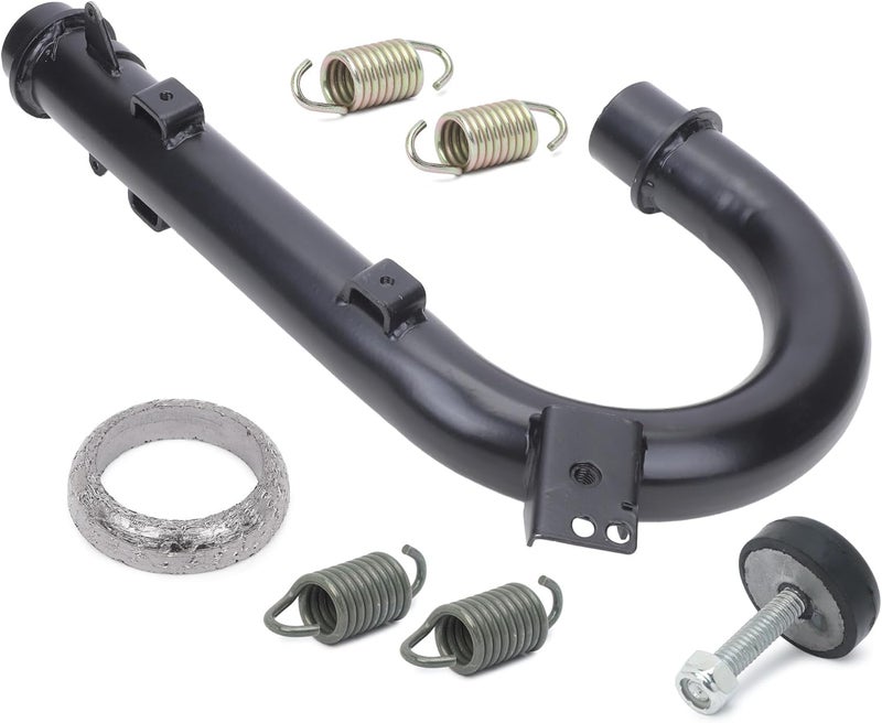 Kumar Bros USA Exhaust Pipe W/SPRING/SEALS FITS Polaris RZR S 800 EFI 2009-2012 - Image 1